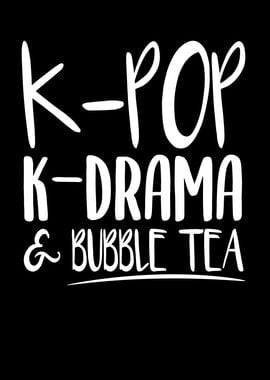 Kpop Kdrama Bubble Tea