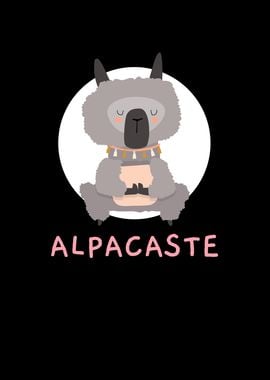 Alpaca Yoga Pun