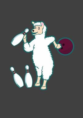 Bowling Llama