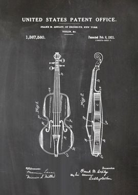 25 Violin Patent