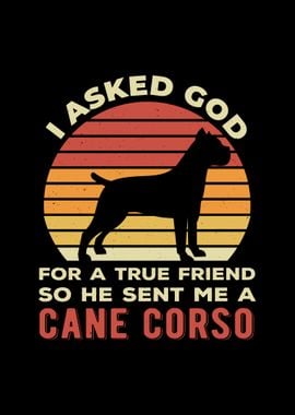 Funny Cane Corso Quote