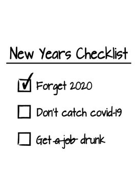 New years checklist