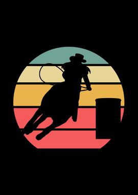 Barrel Racing Retro