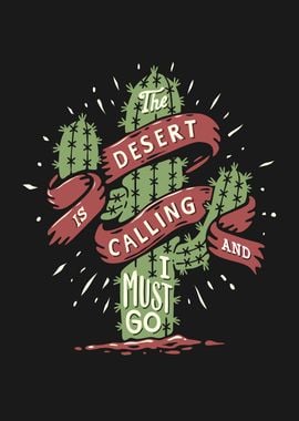 The desert is calling