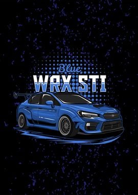 blue wrx sti