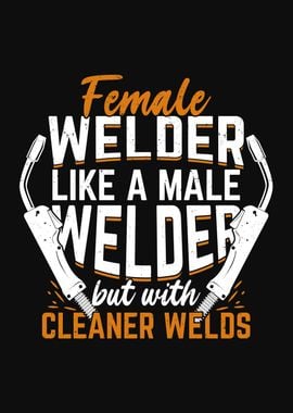 Female Welder Design