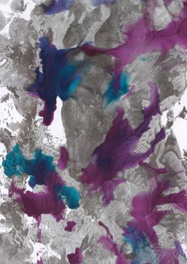 Underwater Ink Marble 1