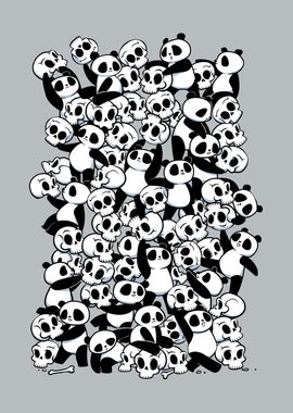 Dia de Los Muertos Panda