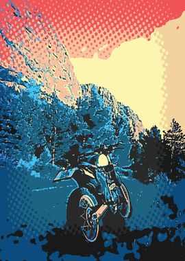 Mountain Motorbike