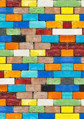 Colored Bricks Bharti