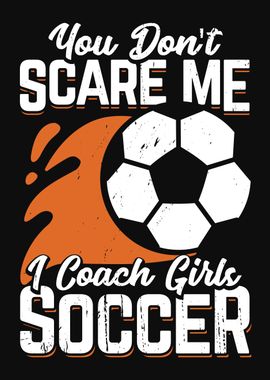 Girls Soccer Coach Design