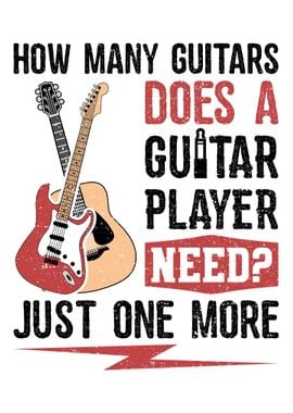 How Many Guitars Does A Gu