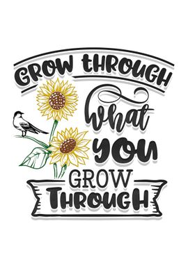 Grow through