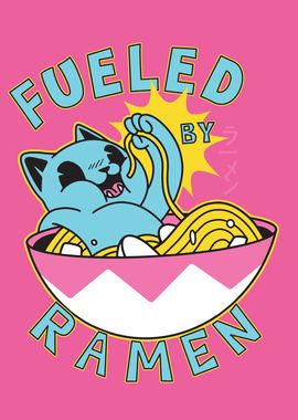 Fueled by Ramen Kawaii Cat