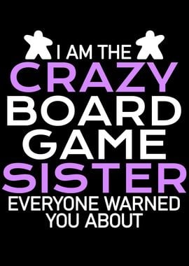  crazy boardgame sister