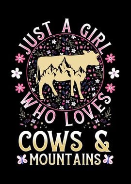 Just A Girl Who Loves Cows