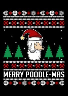 Merry PoodleMas Santa Cla