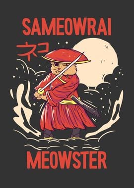 Cat Samurai Meowster