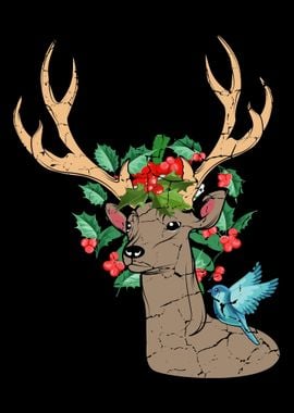 Deer Mistletoe Deer Hunter