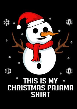 Christmas Pajama Shirt Chr