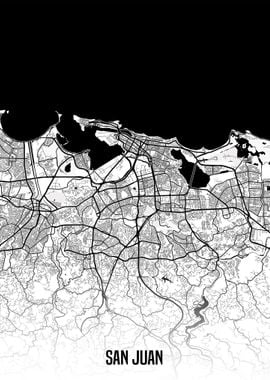 San Juan map
