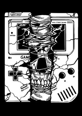 Gameboy Skull