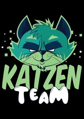 Katzen Team Cool Pussy Cat