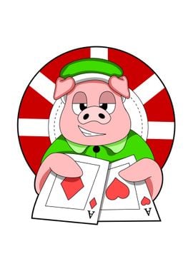 Pig Poker Poker cards