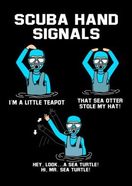 Scuba Hand Signals