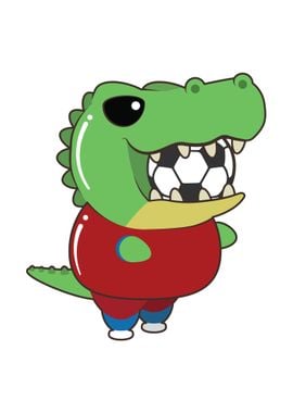 Crocodile Soccer ball