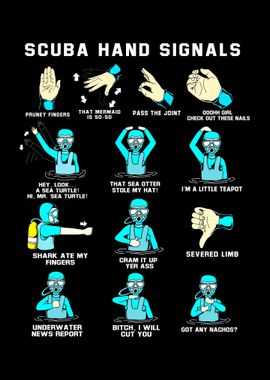 Scuba Hand Signals