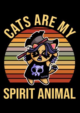 Cats Are My Spirit Animal