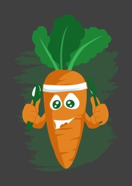 A healthy carrot