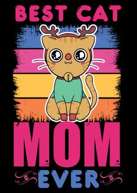 Funny best cat mom ever