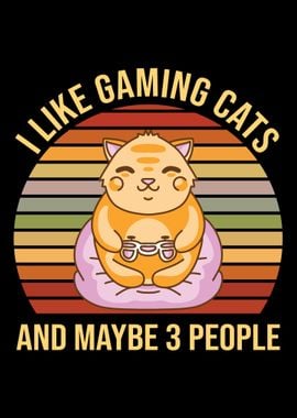 I Like Cats And Gaming May