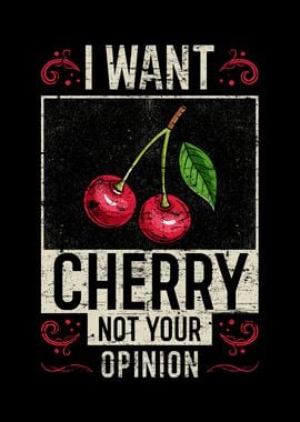 Cherry Saying Funny