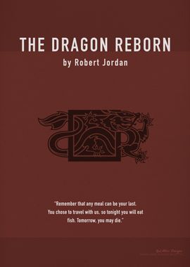 The Dragon Reborn Book Art