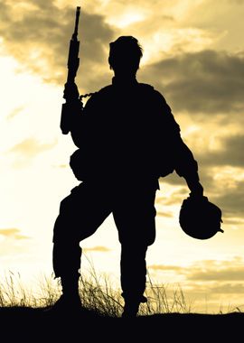 Soldier silhouette