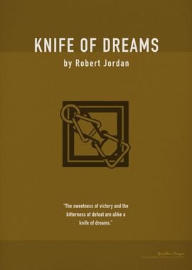 Knife of Dreams Book Art