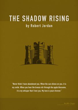 The Shadow Rising Book Art