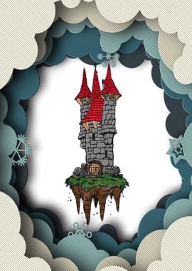 the flying castle