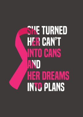 Cancer Warrior Wall Decor