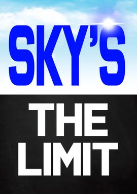 SKYS THE LIMIT BLUE