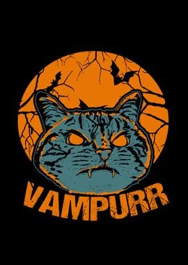 Vampurr Cat Funny