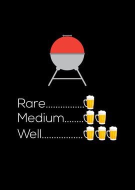 BBQ Rare Medium Well