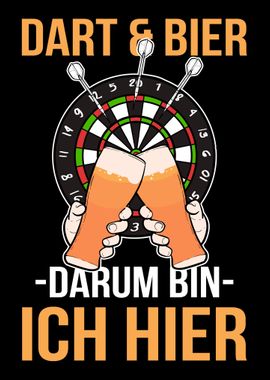 Dartscheibe Dart Bier Daru