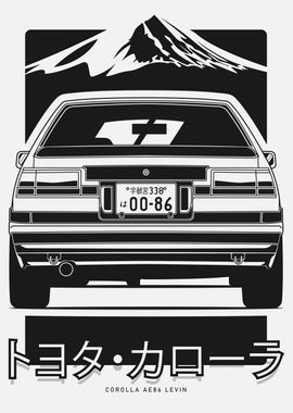 Corolla AE86 Levin JPN