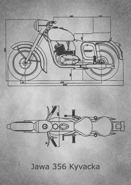 Jawa 356 Kyvacka 1956