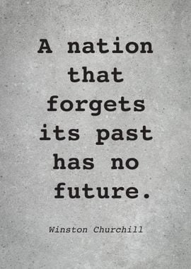 W Churchill Quote L007