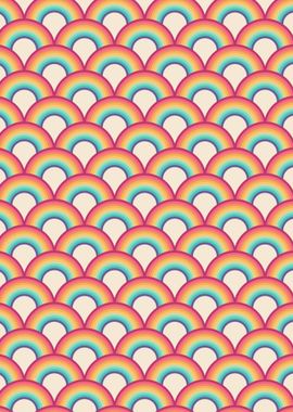 Retro Rainbow Pattern 11